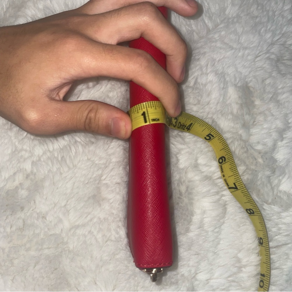 Red saffiano leather Continental wallet large Michael Kors wallet - Picture 11 of 16